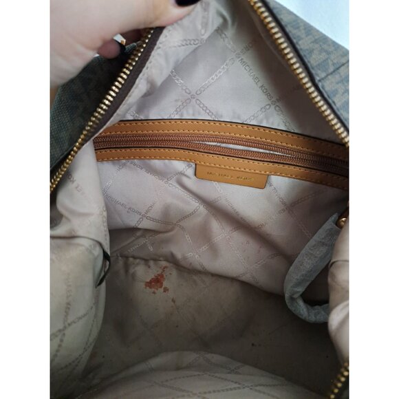 Michael Kors Beck Medium Logo Satchel - Picture 8 of 9